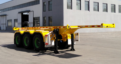 首达牌8.5米35.4吨3轴集装箱运输半挂车(GFC9400TJZ)