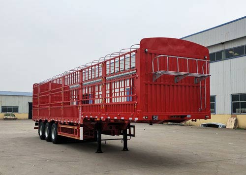 亿通事业达牌13米33.8吨3轴仓栅式运输半挂车(YLC9400CCYE)