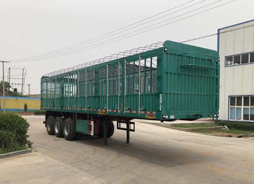 事业永盛牌11.5米33.5吨3轴仓栅式运输半挂车(LYS9402CCYZ)
