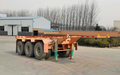 通迈牌7.8米35.5吨3轴集装箱运输半挂车(LTM9400TJZ20)