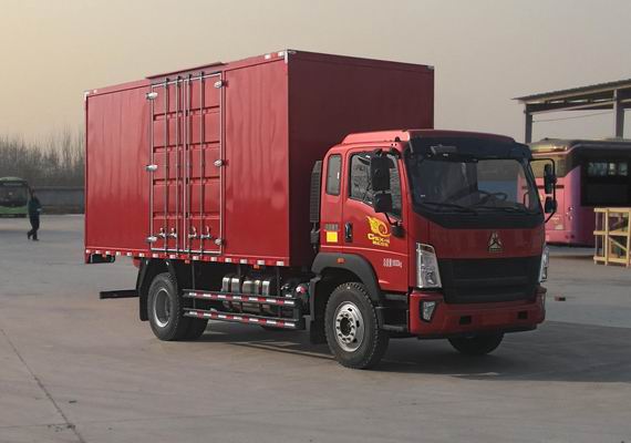 豪沃牌ZZ5187XXYK451DF1廂式運輸車公告圖片