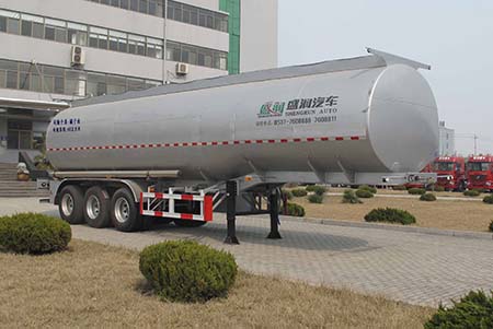 盛润牌11米32.7吨3轴普通液体运输半挂车(SKW9401GPGT)