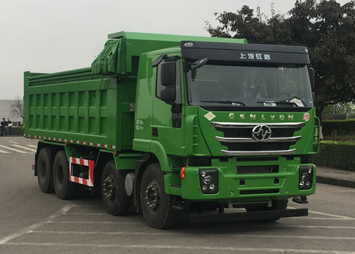 红岩牌CQ5317ZLJHD10306TV自卸式垃圾车公告图片