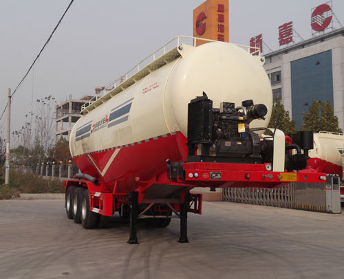 杨嘉牌10.4米31.5吨3轴低密度粉粒物料运输半挂车(LHL9404GFLB)