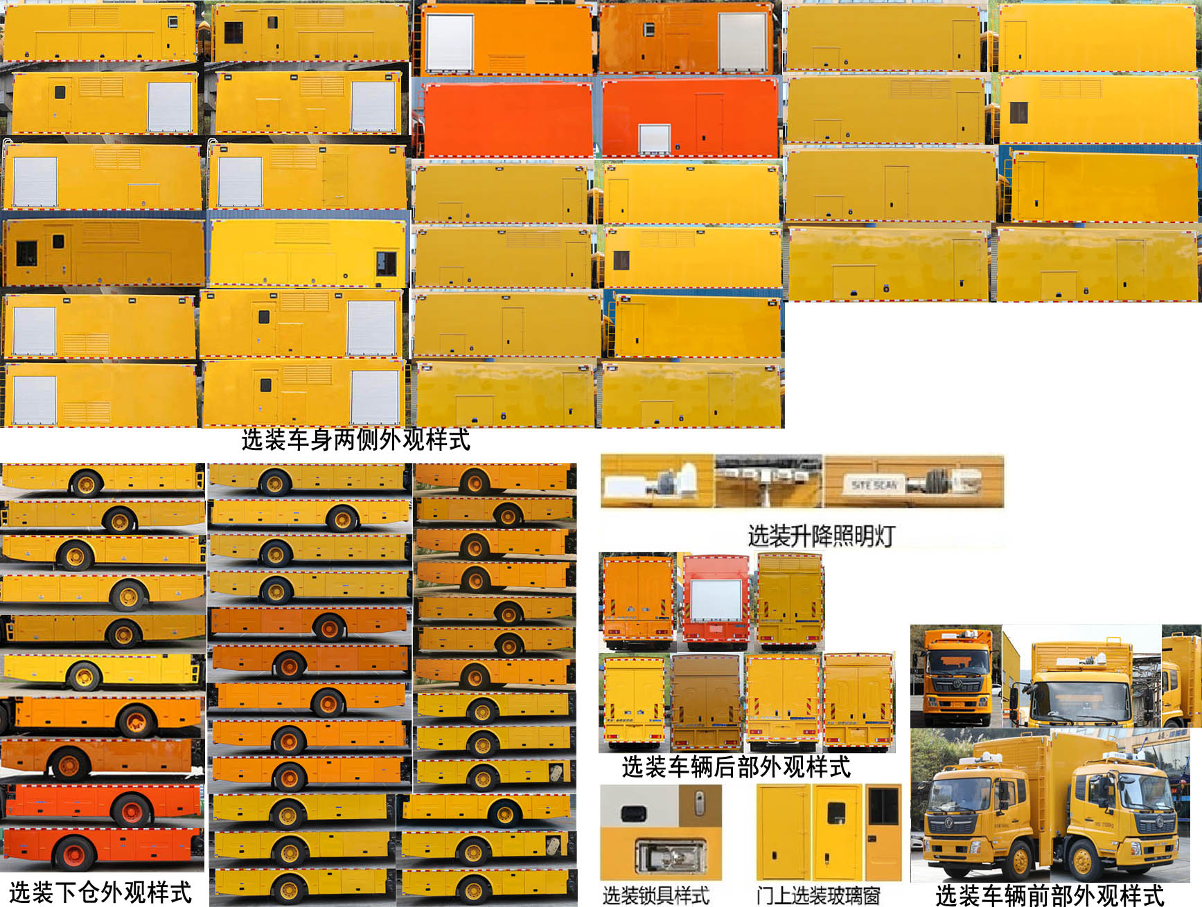 海德馨牌HDX5161XDYC6DFC0電源車公告圖片