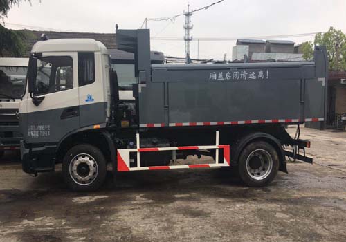 沪光牌HG5126ZLJA自卸式垃圾车公告图片
