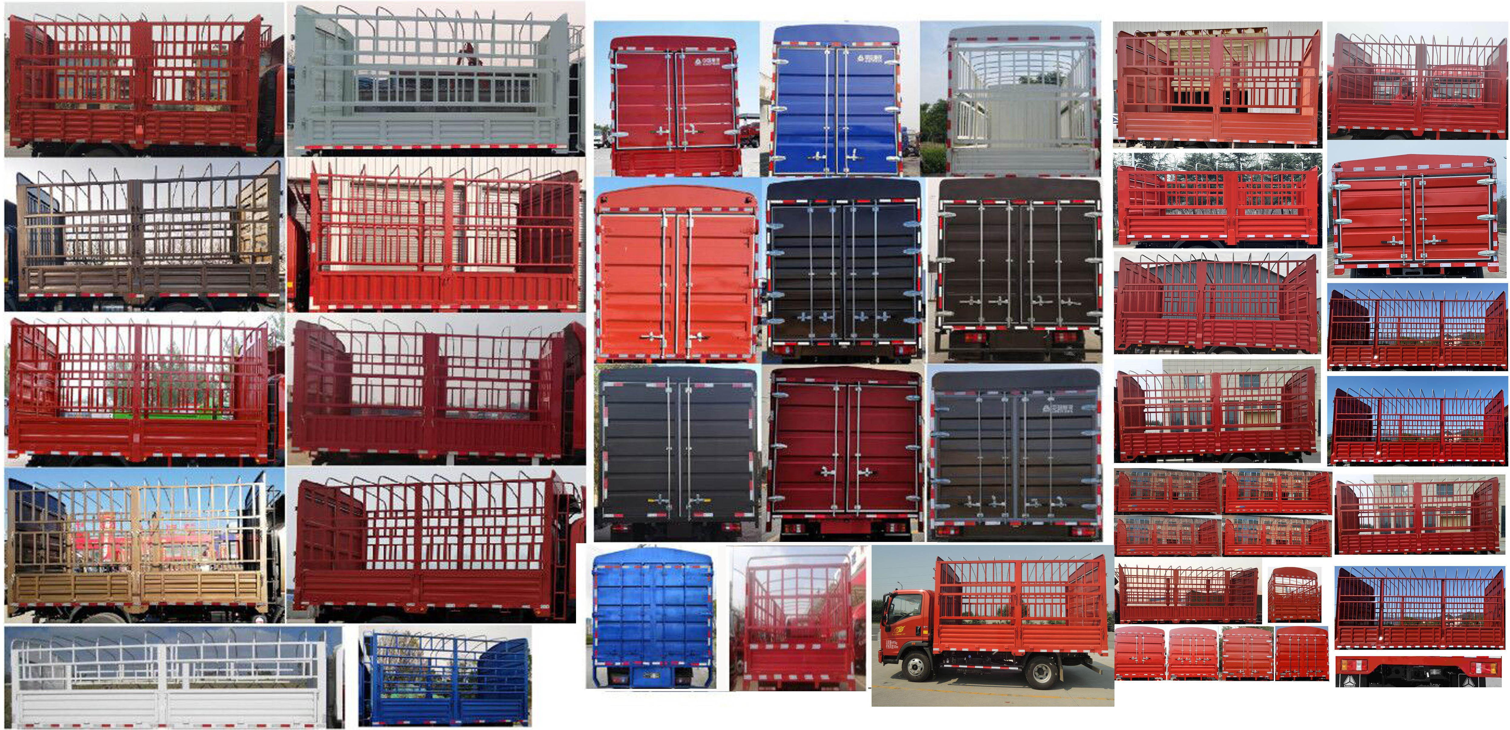 豪沃牌ZZ5117CCYG3815F112倉柵式運(yùn)輸車公告圖片