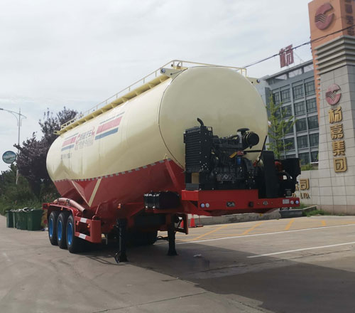杨嘉牌11.2米30.2吨3轴低密度粉粒物料运输半挂车(LHL9405GFLB)