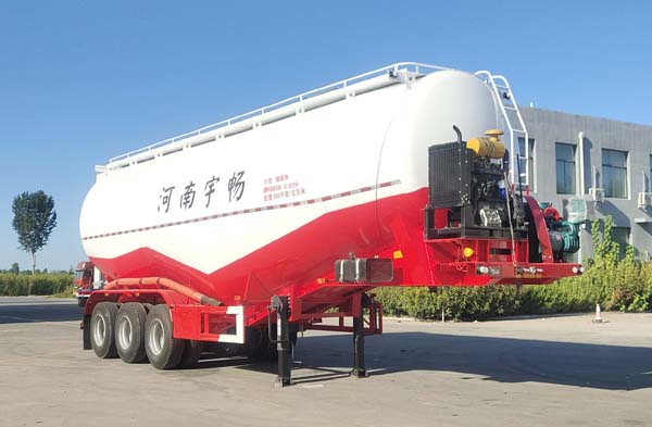 宇畅牌11.2米30.6吨3轴低密度粉粒物料运输半挂车(YCH9401GFLA)
