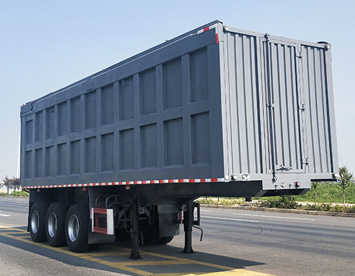 犇利牌9.5米32.2吨3轴垃圾转运半挂车(WML9400ZLJ)