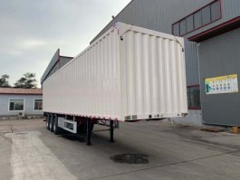 翼开启厢式半挂车