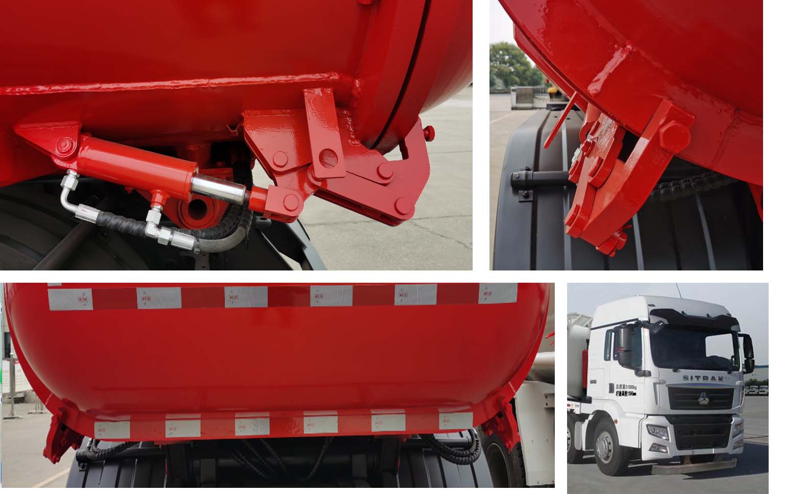 華威馳樂牌SGZ5310ZWXZZ6C5污泥自卸車公告圖片