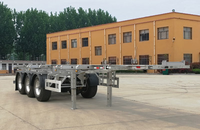 恒通梁山牌10.2米36.5吨3轴铝合金集装箱运输半挂车(CBZ9405TJZ)
