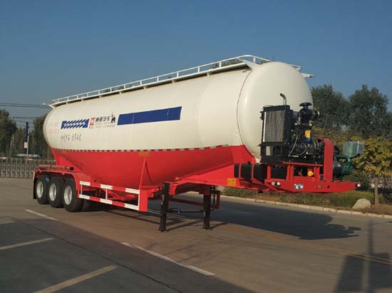 通亚达牌12.3米30.9吨3轴低密度粉粒物料运输半挂车(CTY9404GFLDC56)