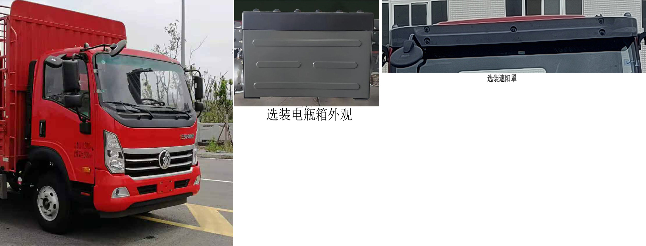 王牌牌CDW5120CCYHA1R6倉柵式運(yùn)輸車公告圖片