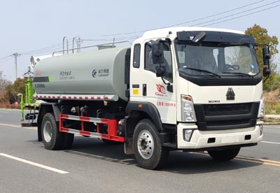 程力威牌CLW5181GPS6WL綠化噴灑車公告圖片