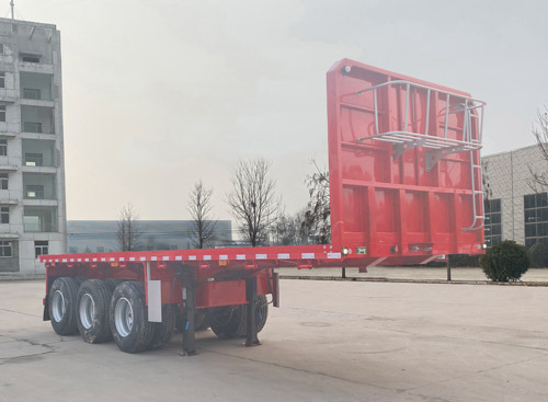 顺兴事业牌9米35.2吨3轴平板运输半挂车(KYF9400TPB)