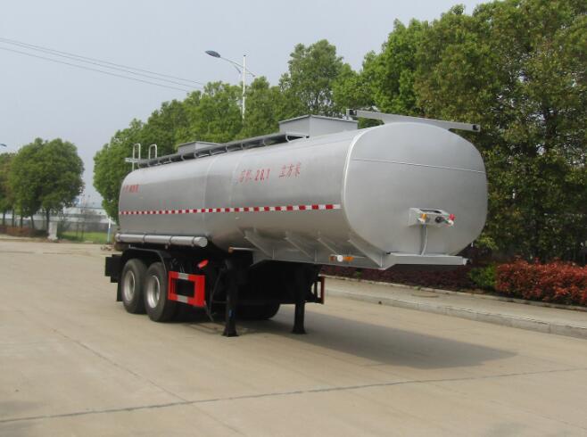 中汽力威牌8.7米28.1吨2轴供液半挂车(HLW9351GGY)