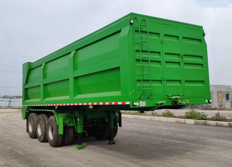 天瑞牌9.5米32吨3轴散装粮食运输半挂车(HLY9401ZLS)