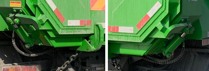 华威驰乐牌SGZ5250ZLJZZ6TX自卸式垃圾车公告图片