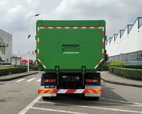 紅巖牌CQ5317ZLJHD12286自卸式垃圾車公告圖片