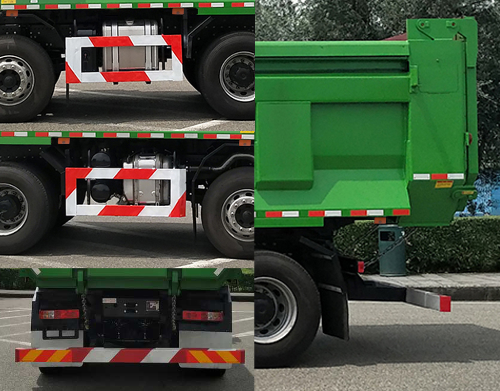 紅巖牌CQ5317ZLJHD12286自卸式垃圾車公告圖片