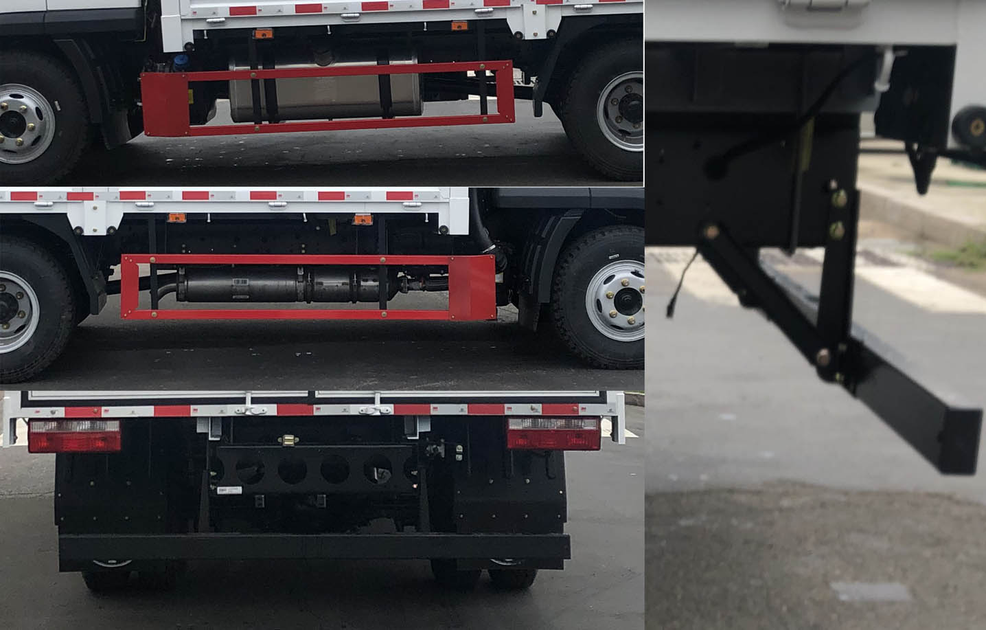 解放牌CA5110CCYP40K59L2E6A85倉柵式運輸車公告圖片