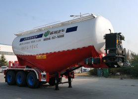 下灰半挂车