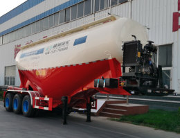 下灰半挂车
