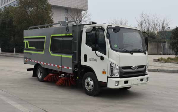 縱昂牌CLT5071TSLBJ6掃路車公告圖片