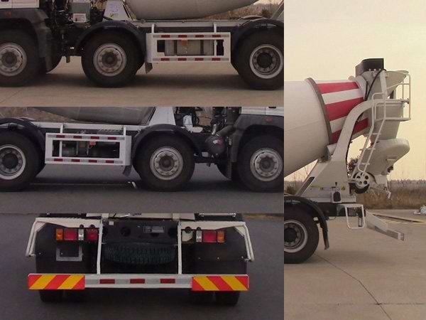 豪曼牌ZZ5248GJBKC0FB0混凝土攪拌運(yùn)輸車公告圖片