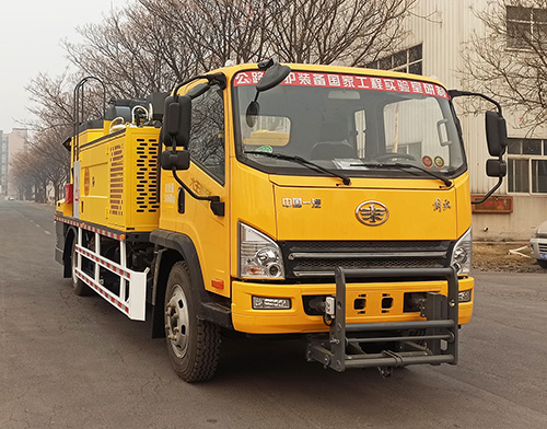 圣工牌HGY5142TXBJ6沥青路面热再生修补车公告图片