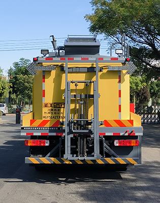 圣工牌HGY5142TXBJ6沥青路面热再生修补车公告图片
