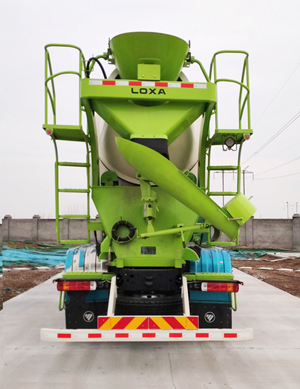 雷萨牌BJ5319GJB-6G混凝土搅拌运输车公告图片