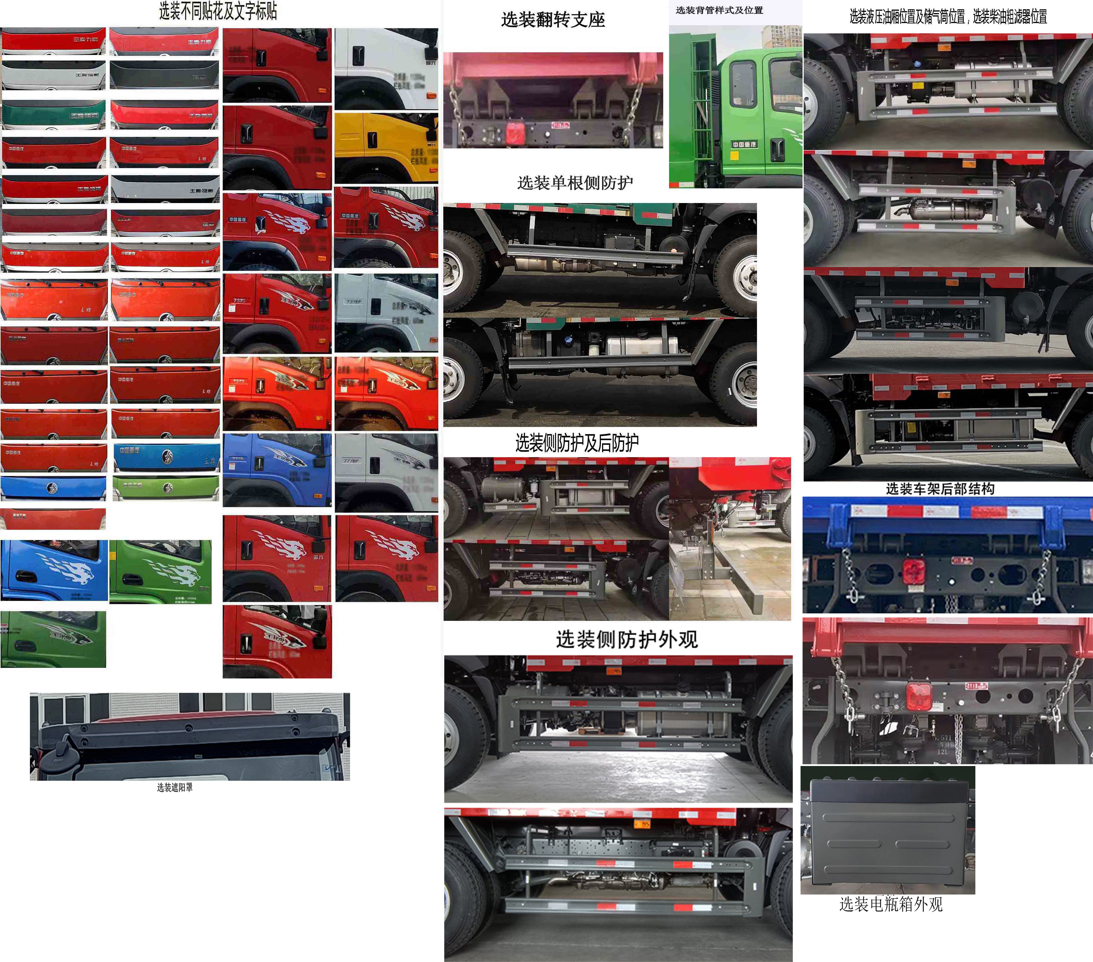 王牌牌CDW3114G331DFA1自卸汽车公告图片