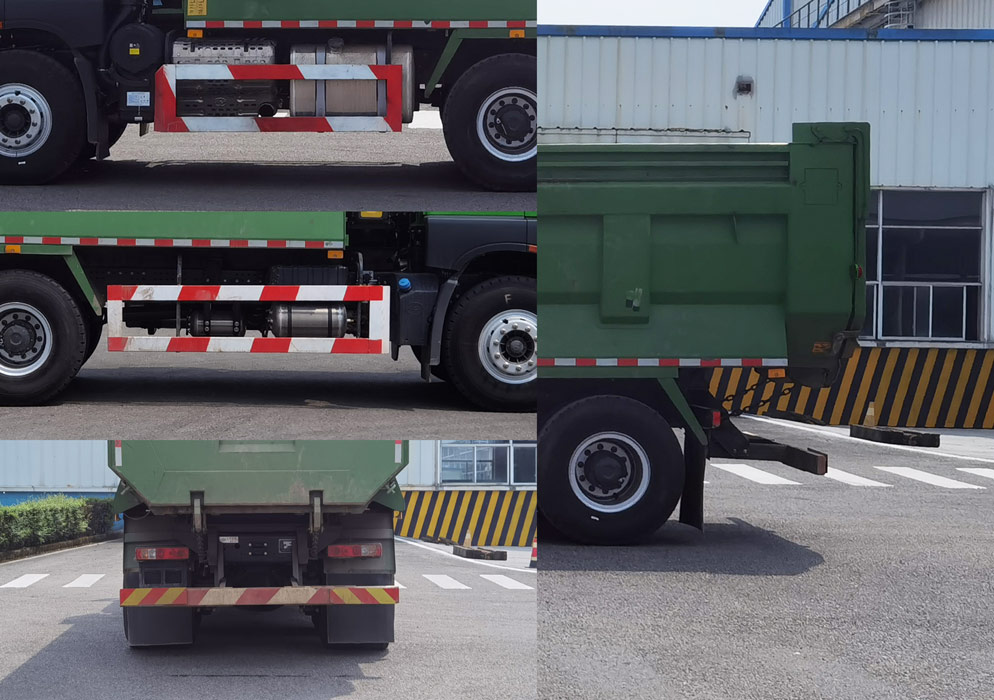 紅巖牌CQ5257ZLJEV09404自卸式垃圾車公告圖片