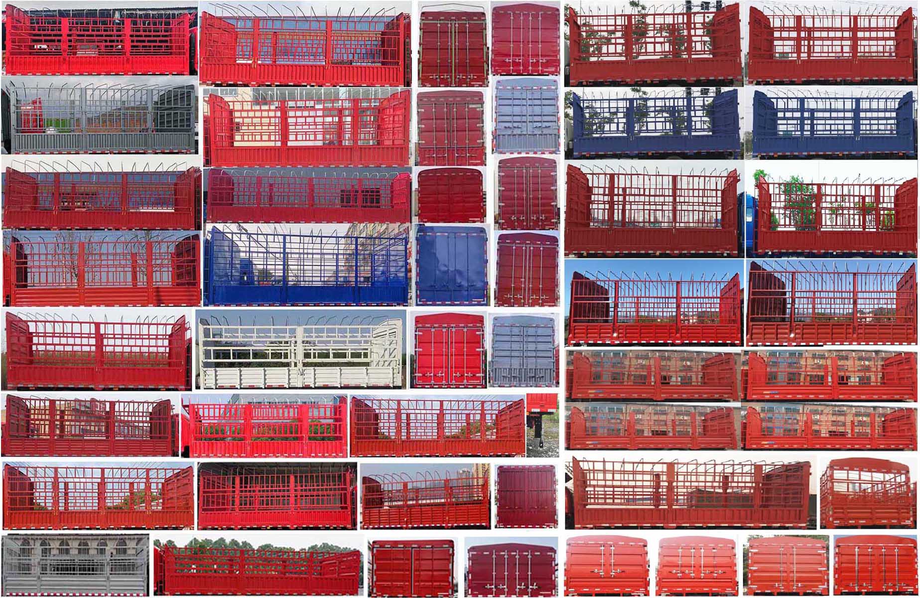 江淮牌HFC5171CCYP2K2A50S倉柵式運輸車公告圖片