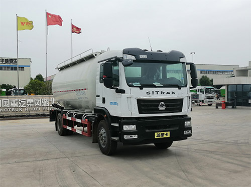 華威馳樂牌SGZ5180GFLZZ6C5低密度粉粒物料運輸車公告圖片