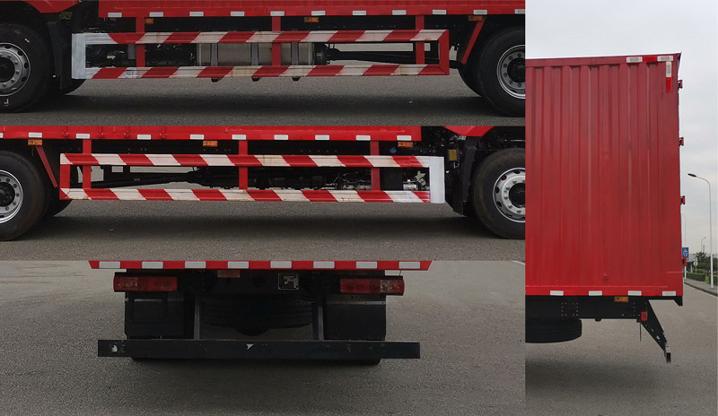 紅巖牌CQ5187XXYEY05581J廂式運(yùn)輸車公告圖片