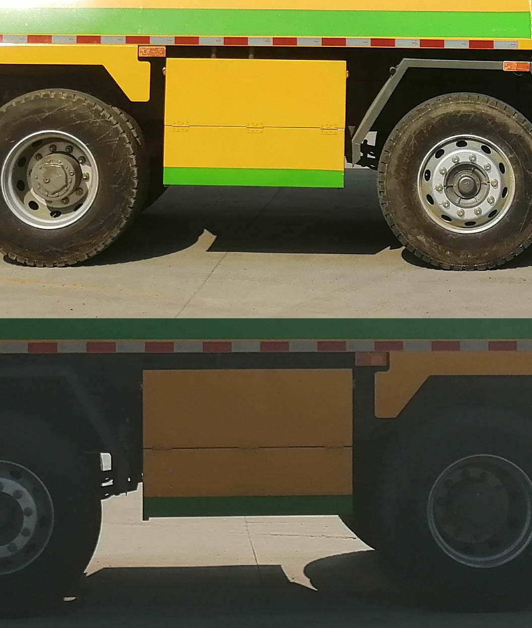 華威馳樂牌SGZ5310ZLJZZ6N28自卸式垃圾車公告圖片
