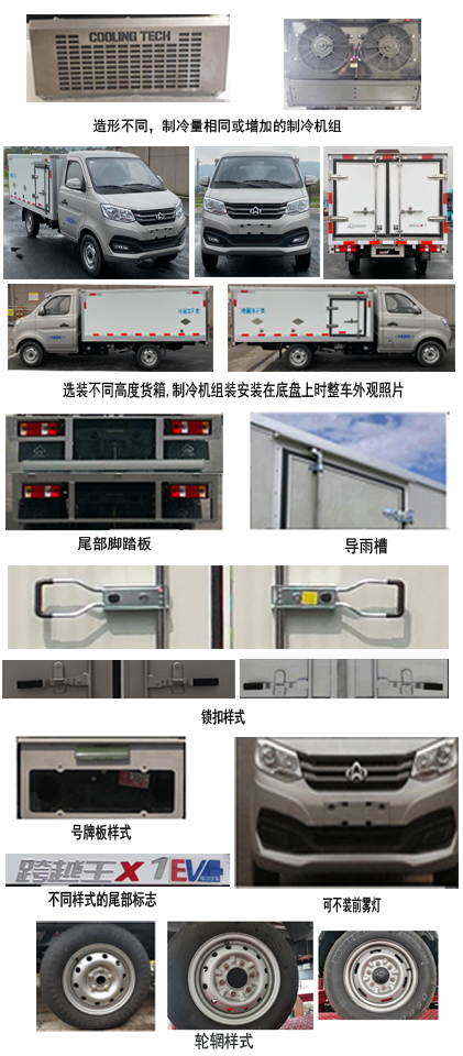 长安牌SC5031XLCXDD65BEV纯电动冷藏车公告图片