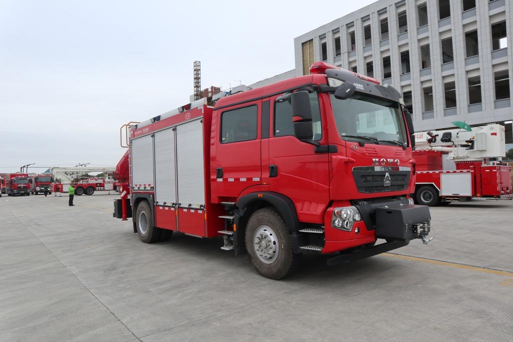 SXF5142TXFJY160 川消牌抢险救援消防车图片
