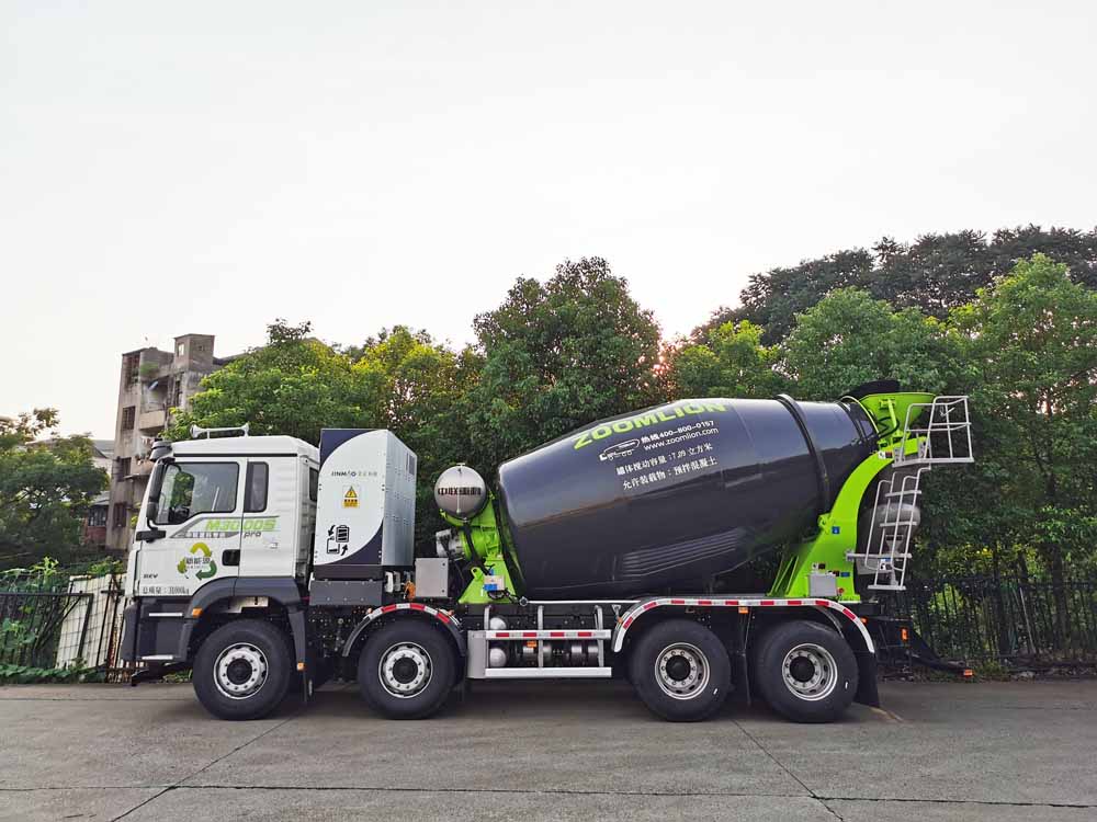 中聯(lián)牌ZLJ5319GJBLBEV換電式純電動混凝土攪拌運輸車公告圖片