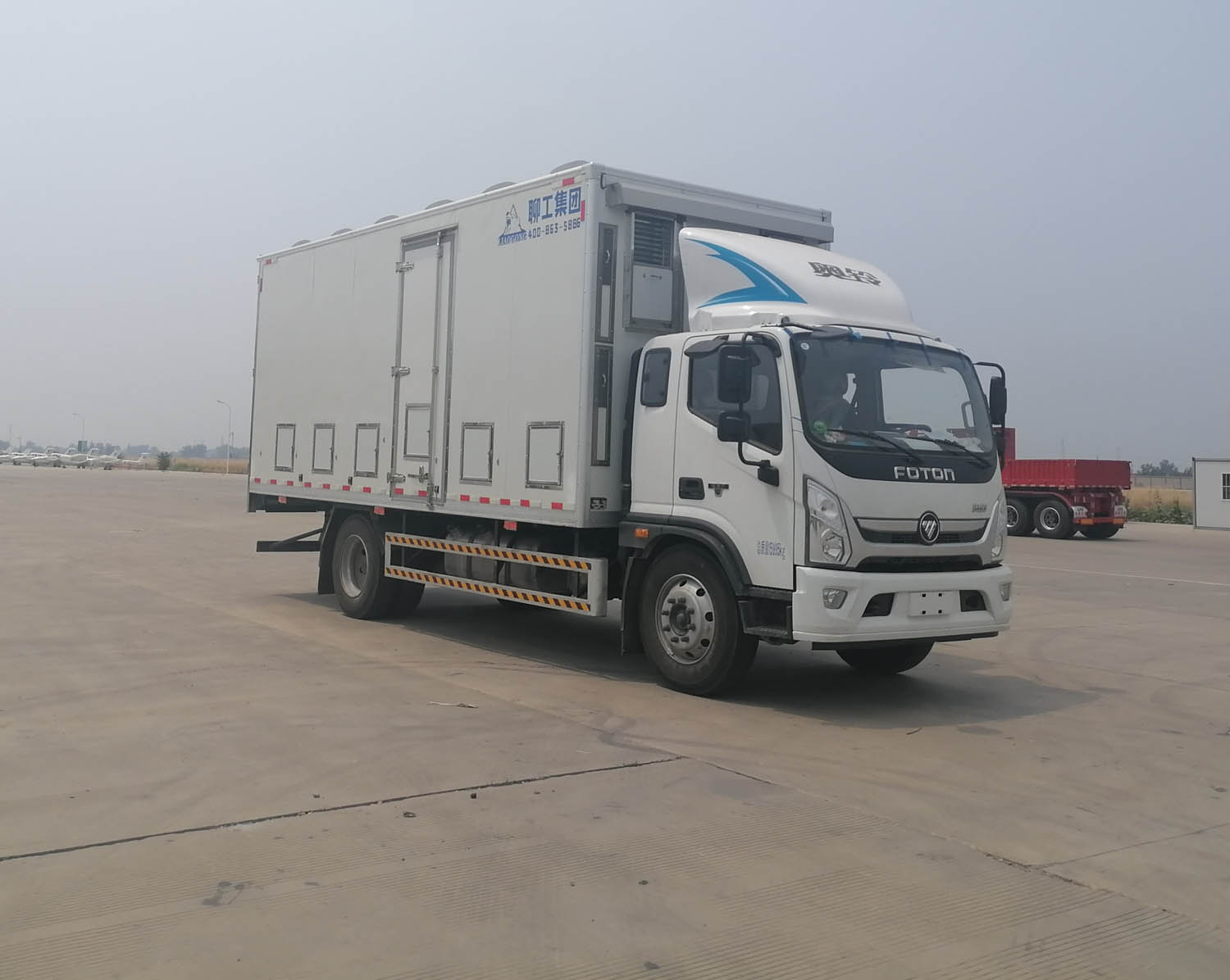 聊工牌HTL5160XCQ6BJ雛禽運(yùn)輸車公告圖片