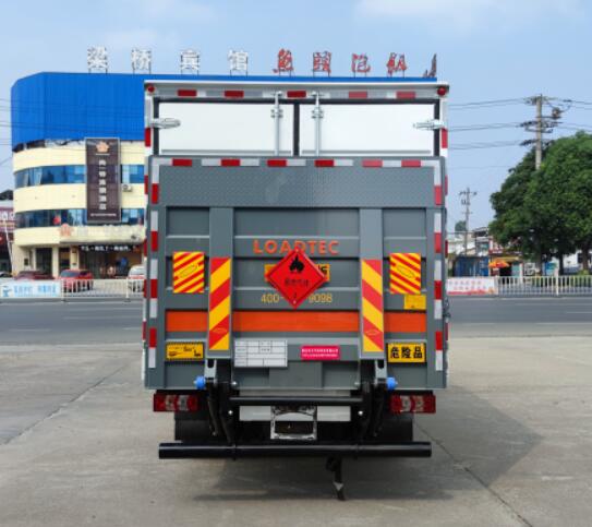 专力牌ZLC5120XRQH6易燃气体厢式运输车公告图片
