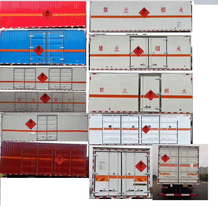 丰霸牌STD5185XRQEQ6易燃气体厢式运输车公告图片