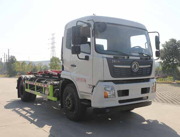 縱昂牌CLT5181ZXXDF6車(chē)廂可卸式垃圾車(chē)公告圖片
