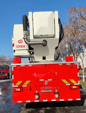 金猴牌SXT5431JXFDG70登高平臺消防車公告圖片