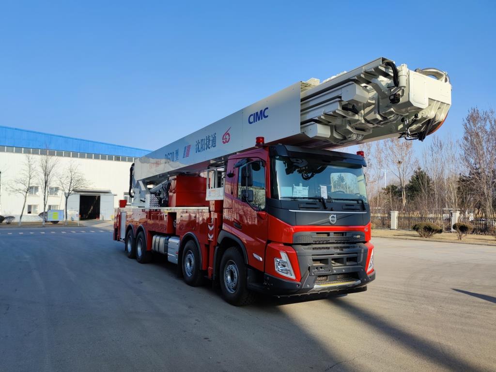 金猴牌SXT5431JXFDG70登高平臺消防車公告圖片