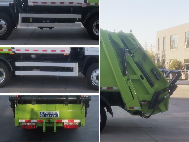 程力威牌CLW5070ZYS6壓縮式垃圾車公告圖片